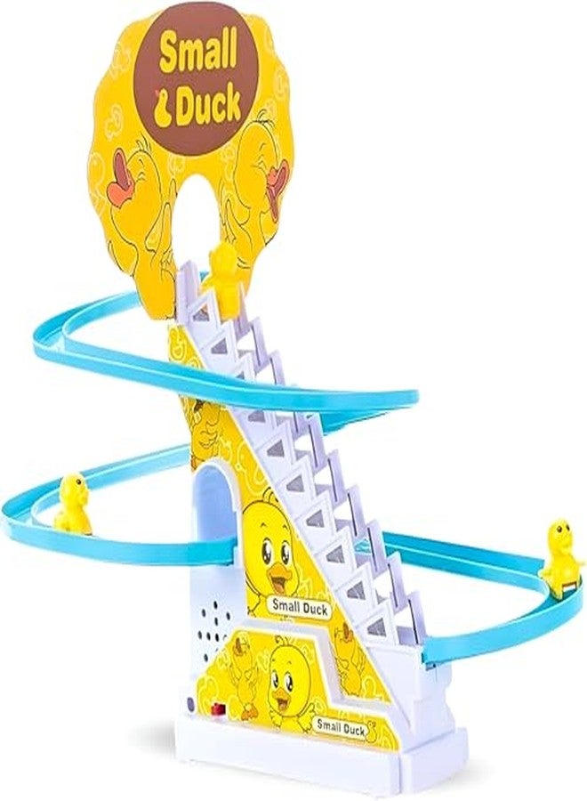 HDA GROUP Little Lovely Duck Slide Toy Escalator Toy with Lights and Music (Multicolor) - Image 1